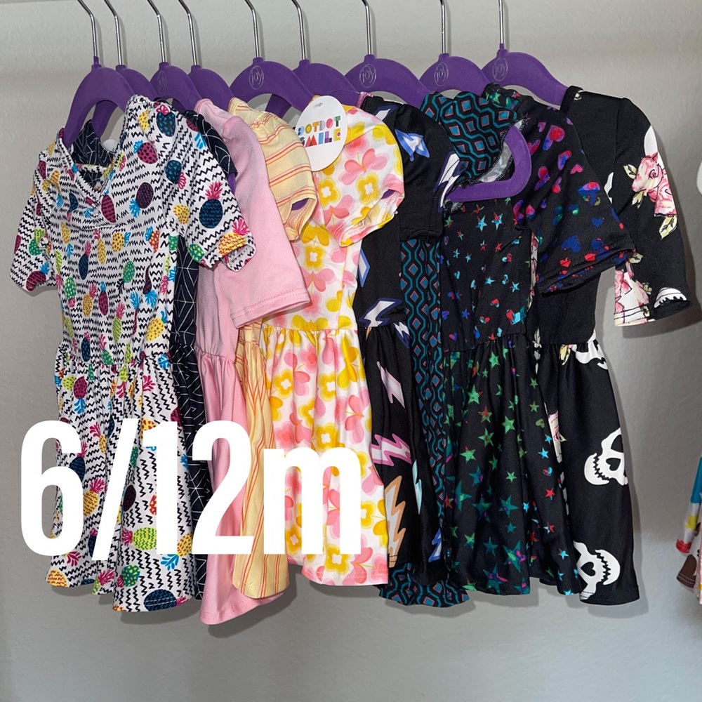 6/12m DOT DOT SMILE DRESSES 👗